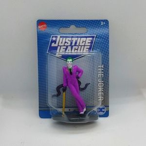 The Joker DC Comics Justice League Mini Figure Mattel Toy or Cake Topper NEW